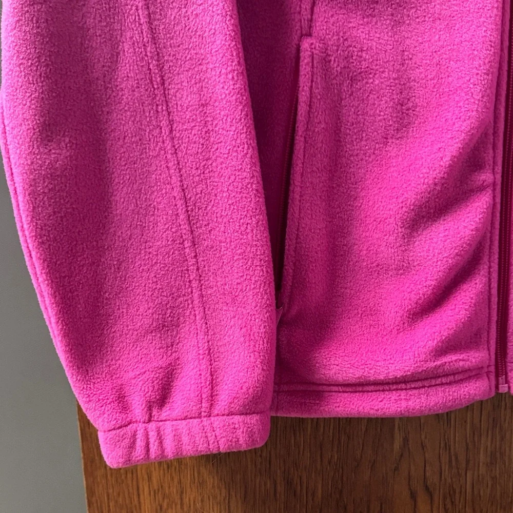 Columbia Pink Fleece Zip Up - Picture 4 of 8